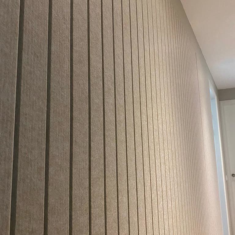 Close-up Japandi Wall - EASYfelt PET-vilt wandpaneel