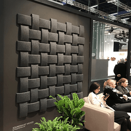 Soundwave Wicker toegepast - wandoplossing