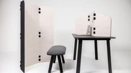 BuzziTriple Home akoestische scherm van BuzziSpace