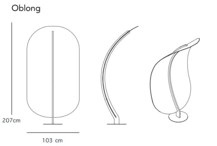 LeaveMe Oblong afmetingen