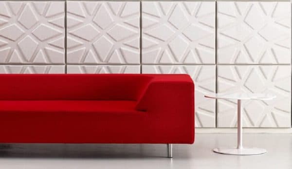 Lichtgewicht akoestisch wandpaneel van Offect