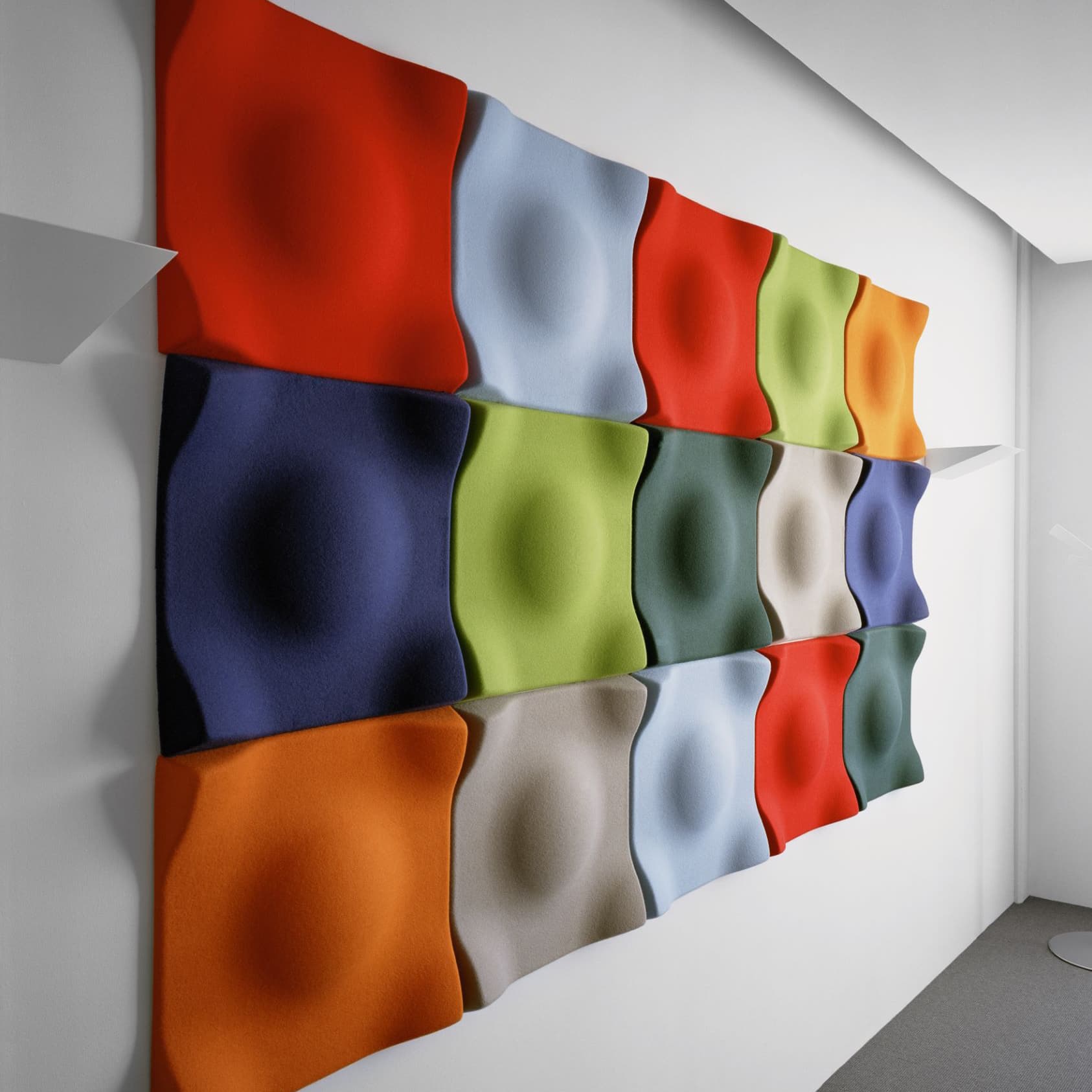 Soundwave Swell panelen op basis van recyclebaar polyestervilt