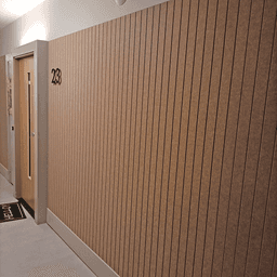 EASYfelt - PET-vilt 9 mm - Wandvullende wanddecoratie