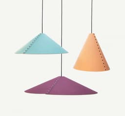 Eigentijdse en originele akoestische lamp