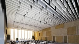 Solo baffle van Ecophon akoestische baffle