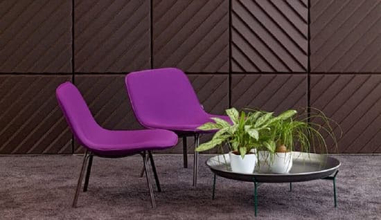 Soundwave Stripes voor een goede absorptie van hogere frequenties
